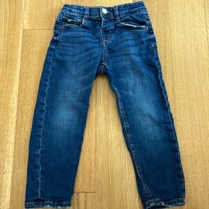 Zara 3-4yrs straight leg denim jeans
